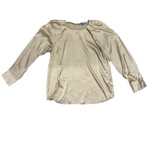 Antonio Milani Gold ‎ Silk Blouse